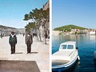 Pístav Split tehdy a dnes