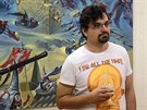 Komiksový autor a kreslí� Karel Jerie.