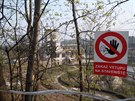 Na stavenit Barrandovských teras je vstup zakázán.
