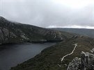 7 Cradle Mountain Run: Crater lake