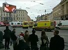 Metrem v Petrohrad otásla exploze