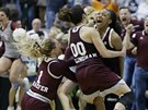 Basketbalistky Mississippi State slaví postup do finále NCAA. Favoritky z...