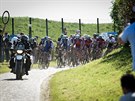 Momentka ze 115. roníku tradiního cyklistického závodu Paí-Roubaix.