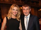 Monika Babiová a Andrej Babi na oslav 75. narozenin Karla Vágnera (20....
