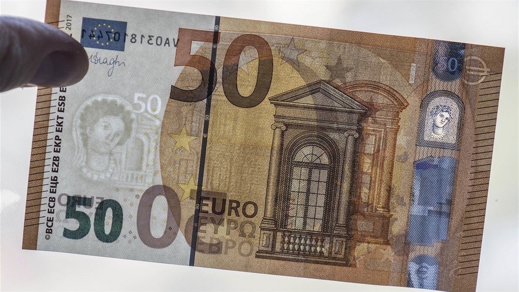 Jak vypadají papírové eura?