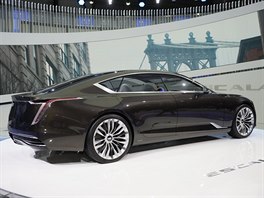 Koncept Cadillac Escala představený na autosalonu v Ženevě 2017