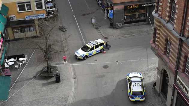 Centrum Stockholmu ste policie (7. dubna 2017)