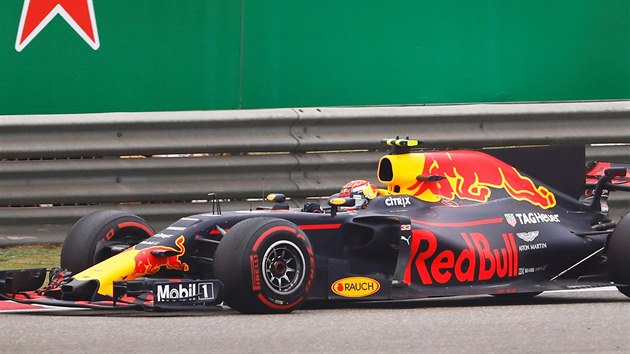 Max Verstappen z Red Bullu ve Velk cen ny.