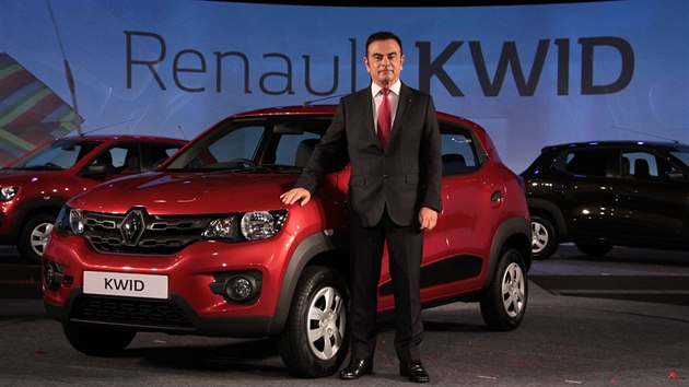Renault Kwid a Carlos Ghosn
