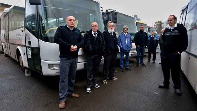 idii autobus MHD v esk Lp ve tvrtek rno nevyjeli.