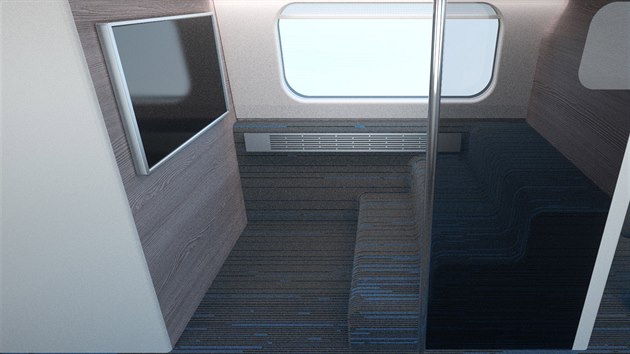 Revitalizace voz Pendolino ady 680, kde byl designov nvrh een spolenost DESCENT architekta Jiho panihela