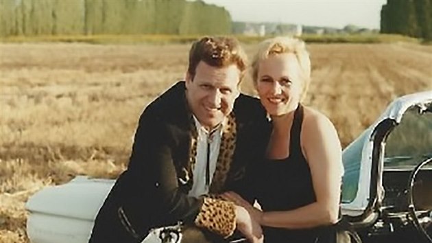 Dietmar Ehrentraut a jeho manelka Nellia na archivnm snmku