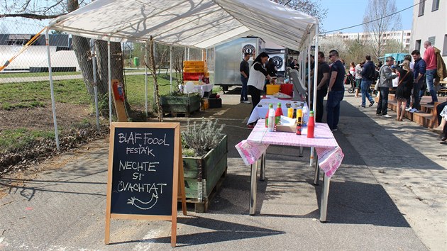 Nabdka atrakc na praskm Blaf Food Festu byla opravdu pestr.