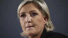 Francouzská prezidentská kandidátka Marine Le Penová bhem pedvolební kampan...