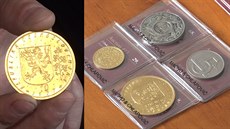 Draba vzácné sbírky mincí