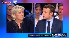 Hlavní favorité francouzských prezidentských voleb, se do sebe pustili