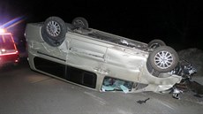 Senior vjel na dálnici D46 na úsek uzav�ený kv�li stavebním pracím a následn�...