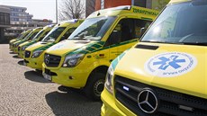 Zdravotnická záchranná služba Olomouckého kraje převzala tento týden osm nových...