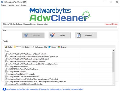 Malwarebytes AdwCleaner