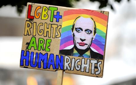 Na podporu eenských homosexuál probhly demonstrace v nkolika evropských...