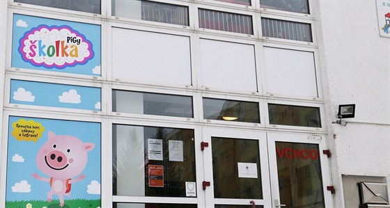 Dnes už zavřená soukromá mateřská škola v Chomutově.