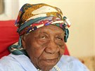 Nová nejstarí ena svta Violet Brownová z Jamajky. Brownové je 117 let. (16....