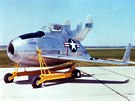 První prototyp parazitní stíhaky XF-85 Goblin je ve sbírkách Národního muzea...