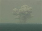 Zábr z testování bomby v roce 2003