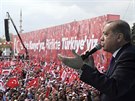 Msto Konya hostilo jedno z posledních vystoupení Erdogana ped referendem (14....
