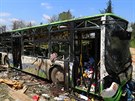Na konvoj, který evakuoval lidi z vesnic u Aleppa, v sobotu zaútoil...