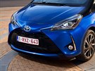 Toyota Yaris má novou pí. Plochy protaené do nárazník mají pipomínat...