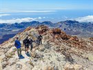 Na vrcholu Pico del Teide, nejvyí hory panlska