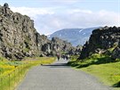 Thingvellir, rozhraní pevninských desek