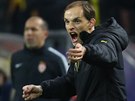 Trenér Borussie Dortmund Thomas Tuchel bhem tvrtfinálového utkání Ligy mistr...