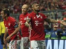 GÓLOVÁ OSLAVA. Arturo Vidal z Bayernu se raduje ze vsteleného gólu v utkání...