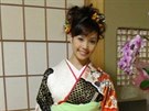 Primabalerína olomouckého Moravského divadla Yui Kyotani v rodném Japonsku.