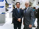 editel Epson Europe Kazuyoshi Yamamoto a editel Epson UK Rob Clark