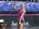 Kateina Siniaková pi tréninku v resortu Saddlebrook na Florid ped...