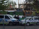 V Holeovicch ped sluebnou se zastelil strnk mstsk policie (19.4.2017)