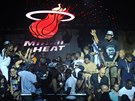 V klubu LIV slavili svj titul z NBA také basketbalisté Miami Heat. V ele...