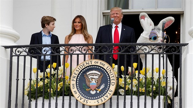 Oslavy Velikonoc v Bílém domě. (17.4. 2017)