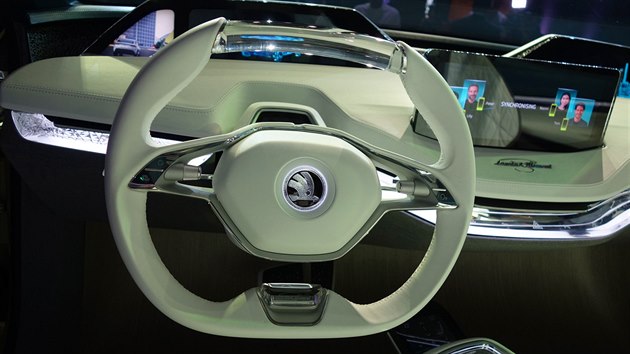 �koda p�edstavuje koncept elektromobilu jm�nem Vision E.