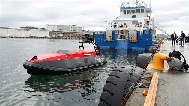 Samoiditeln lo USV norsk spolenosti Maritime Robotics