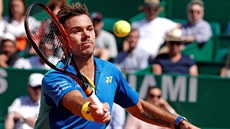 Stan Wawrinka ve 2. kole turnaje v Monte Carlu.