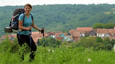 Na druhou etapu Cesty tam vyrazila Viktorka z eské vesnice Gernik v jiním...