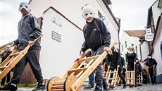 Prvod hrka prochází centrem eských Budjovic.