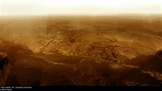 V roce 2005 úspn pistál na povrchu Titanu evropský modul Huygens, který...