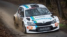 Tomá Kostka pi Ageus Rallysprint Kopná