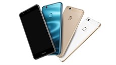 Huawei P10 Lite p�ichází ve �ty�ech provedeních. Modré zbarvení je p�sobivé