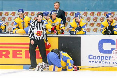 Stídaka ukrajinských hokejist